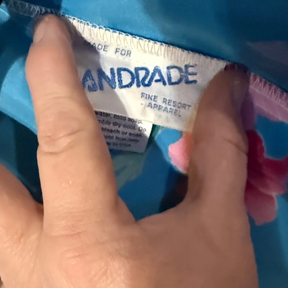 Floral Blue Kimono Wrap - Picture 5 of 6